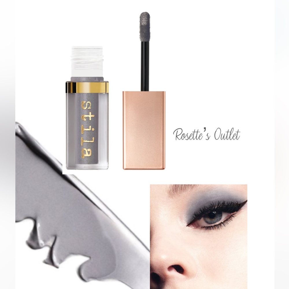 Stila “ Sheer Pewter” Suede Shade Liquid Eyeshadow new in box